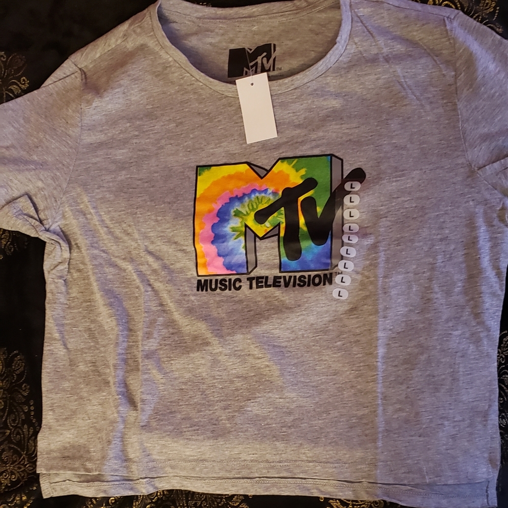 Women's Large MTV crop top